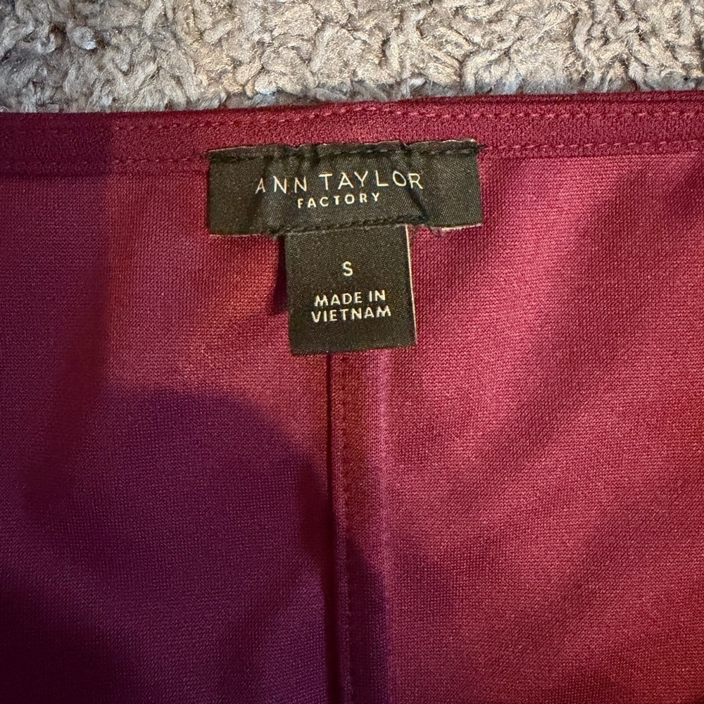 Ann Taylor Tie-Front Blouse - Picture 9 of 10